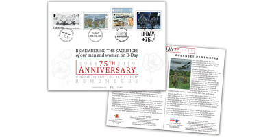 75th D-Day Joint First Day Cover